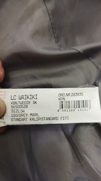 LCW CASUAL KADIN KABAN - Görsel 5