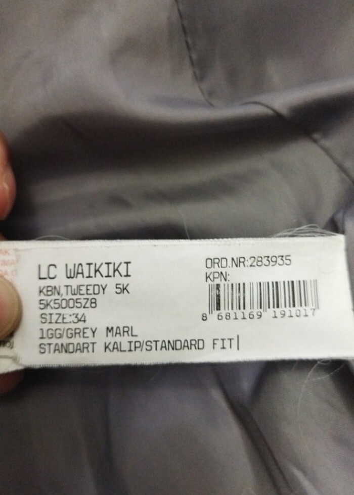 LCW CASUAL KADIN KABAN - Görsel 5