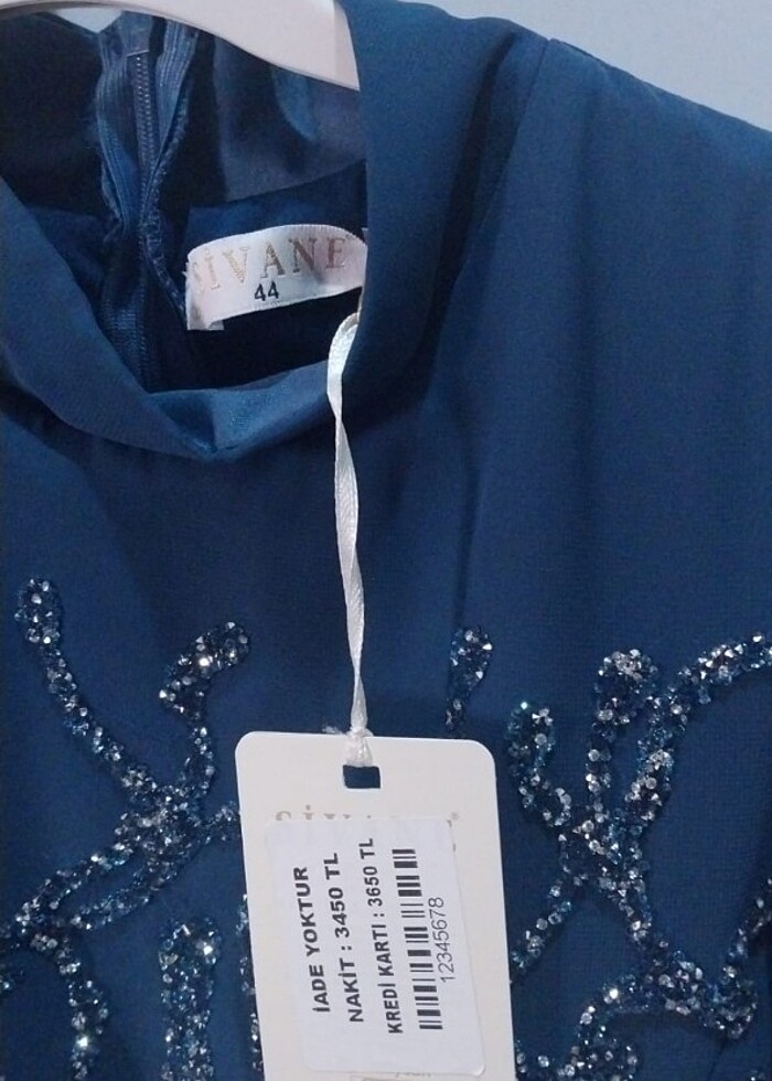 SİVANE MARKA TESETTÜR ABİYE  - Görsel 4