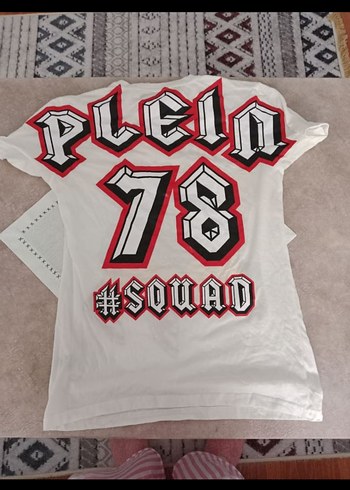 Beyaz Baskılı Erkek Tişört - Görsel 2