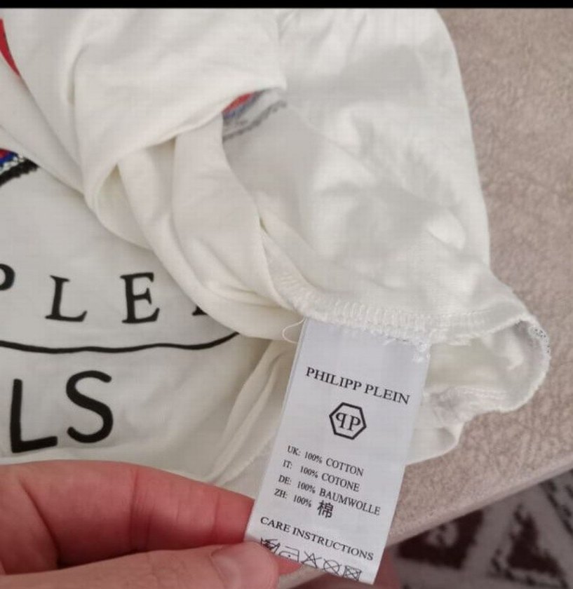 Beyaz Baskılı Erkek Tişört - Görsel 5