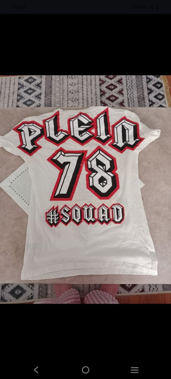 Beyaz Baskılı Erkek Tişört - Görsel 2