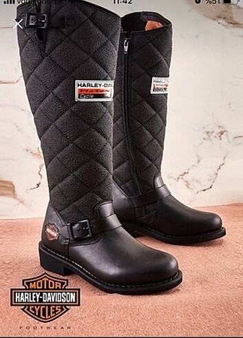 Harley Davidson çizme ORJİNAL