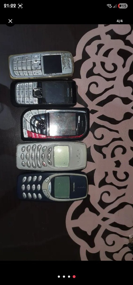 Çeşitli eski model Nokia telefonlar - Görsel 4