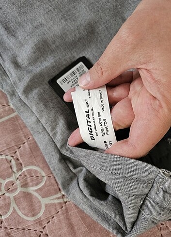 Digital Jeans Jogger Pantolon Koyu Gri - Görsel 8