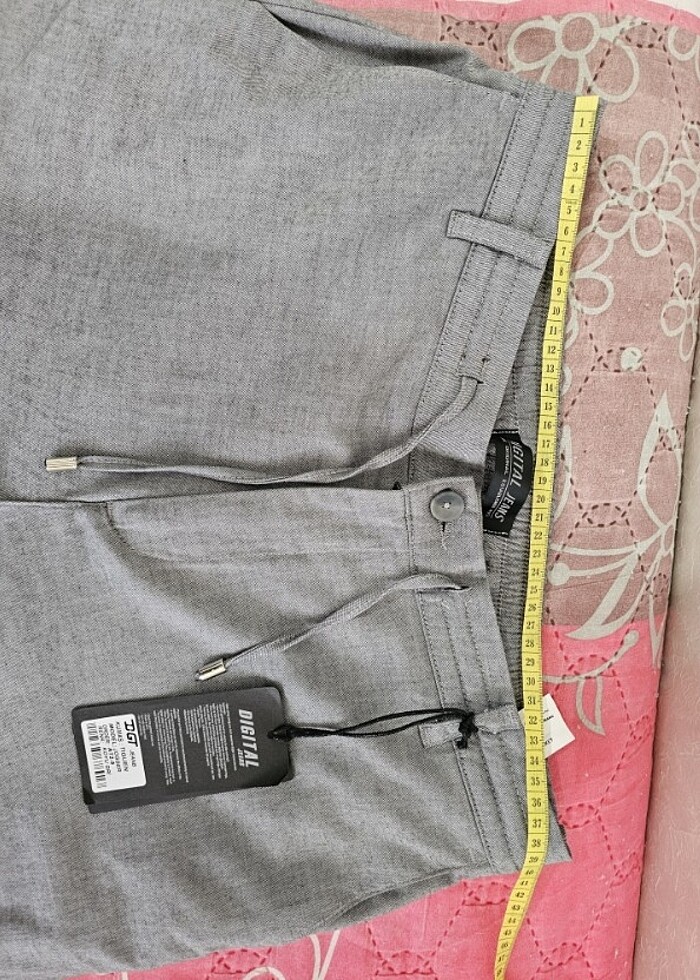 Digital Jeans Jogger Pantolon Koyu Gri - Görsel 3