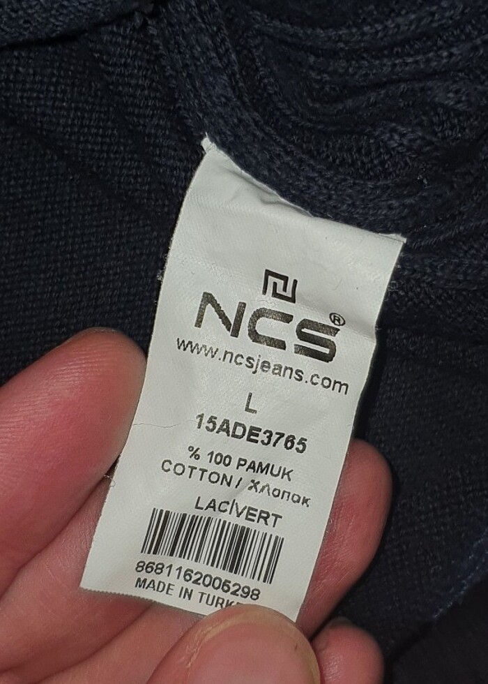 NCS Erkek Boğazlı Kazak - Görsel 5