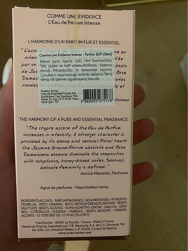 Yves Rocher Yves Rocher evidence intense parfüm