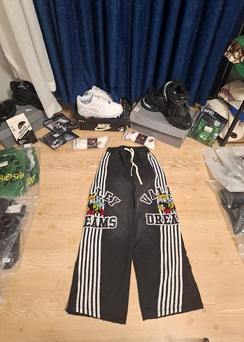 Maison Martin Margiela Valley Dreams Siyah Genis Paca Spor Esofman Alti