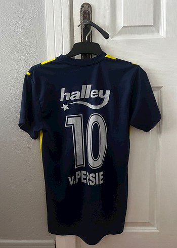 Diğer Sarı Lacivert Erkek Spor Kısa Kollu Forma