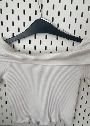 Koton Fermuarlı Beyaz Mini Bluz