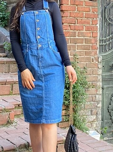 Jean salopet - Görsel 2