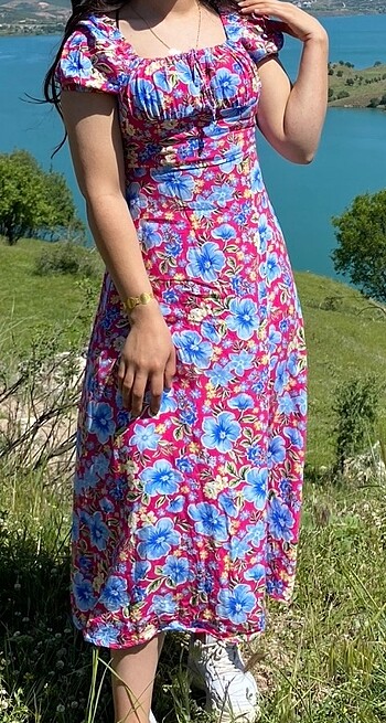 m Beden Yazlık elbise