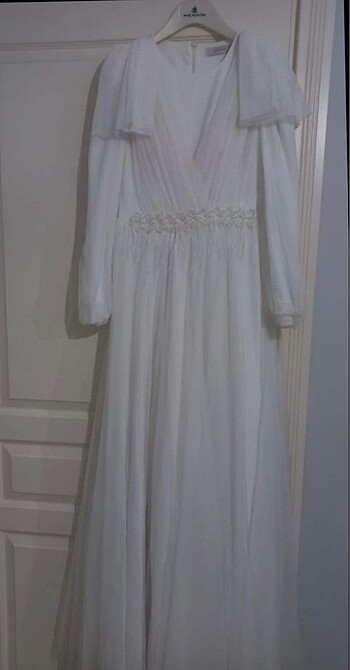 m Beden beyaz Renk Nikah elbisesi