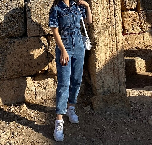 m Beden mavi Renk Kot tulum