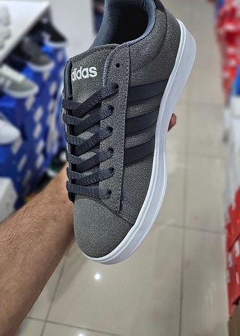 Gri Adidas Sneaker erkek ayakkabısı - Görsel 5
