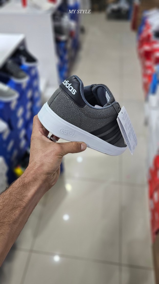 Gri Adidas Sneaker erkek ayakkabısı - Görsel 4