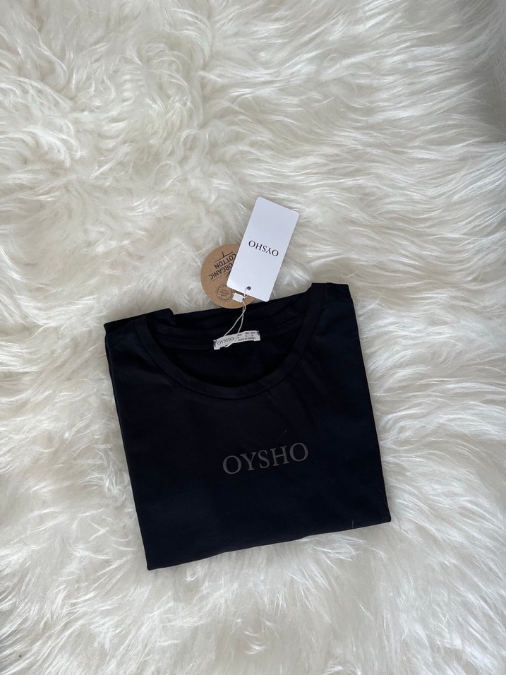 OYSHO Siyah Tişört XL - Görsel 3