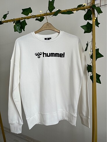 Hummel beyaz kadın sweatshirt