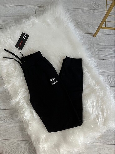 13-14 Yaş Beden siyah Renk Hummel kız-erkek unisex siyah eşofman altı 14 yaş