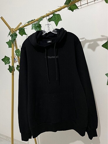 Hummel siyah erkek sweatshirt