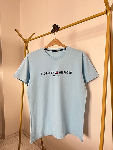 Kadın tommy hilfiger tişört mavi Xl