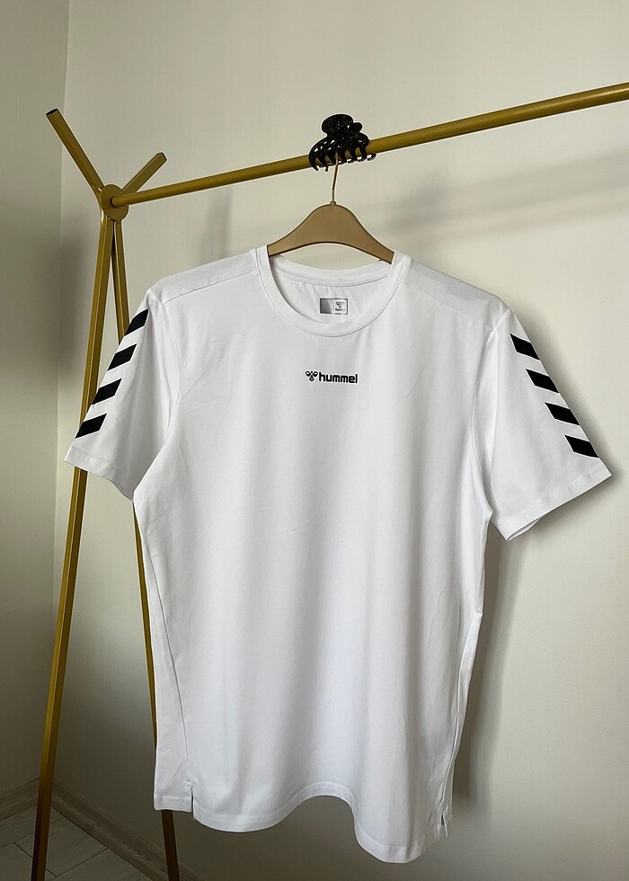 Hummel beyaz erkek tişört M - Görsel 3