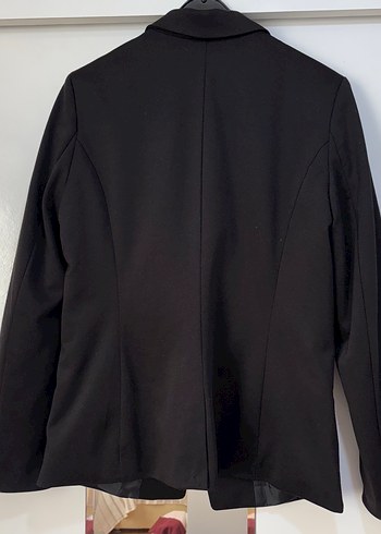 H&M Siyah Düğmeli Kadın Blazer Ceket