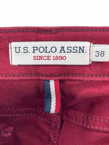 38 Beden bordo Renk U.S Polo Assn. Jean / Kot %70 İndirimli.