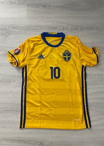 Erkek Sarı Kısa Kollu Spor Forma - Görsel 3