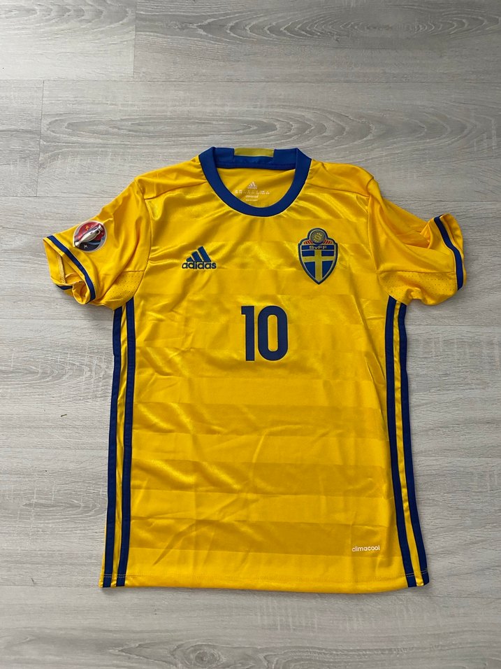 Erkek Sarı Kısa Kollu Spor Forma - Görsel 3