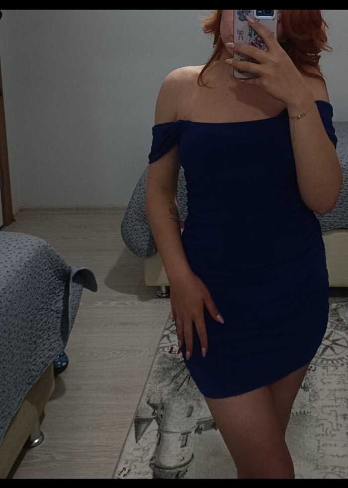 Kısa elbise  - Görsel 2