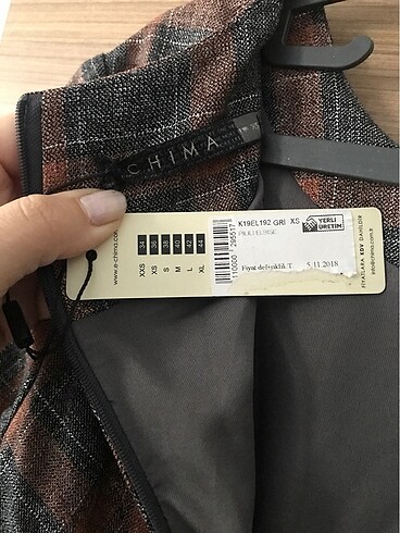 xs Beden çeşitli Renk Chima elbise