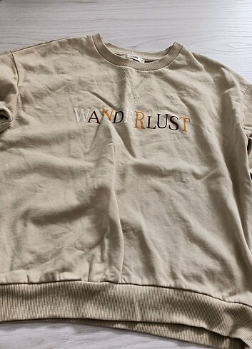 Sardonlu yeşil bayan sweatshirt 