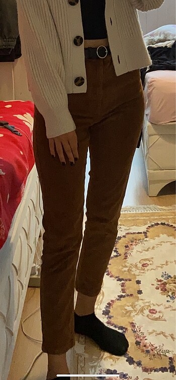 Pull and Bear kadife pantolon
