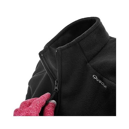 m Beden decathlon siyah outdoor polar yelek