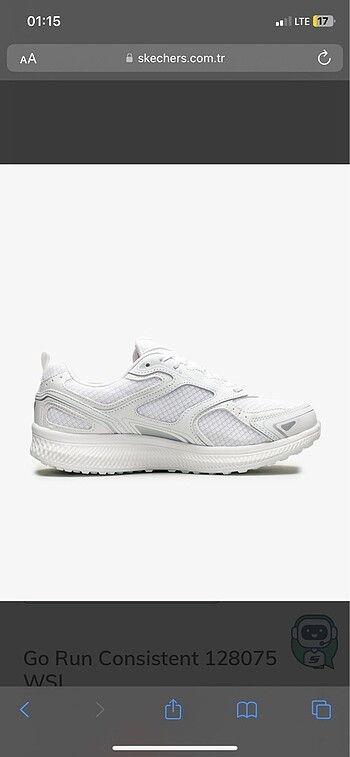 Skechers Skechers beyaz spor ayakkabı