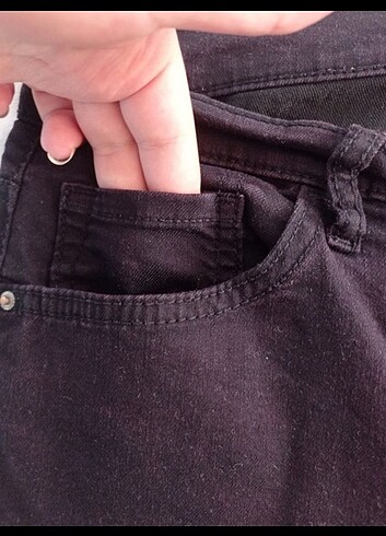 48 Beden siyah Renk siyah oversize pantolon