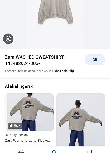 Zara Zara sweat