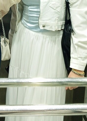 Bershka pinterest beyaz etek