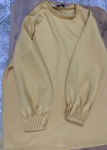 Parlak Bej Modern tunik ikili takım - Görsel 2