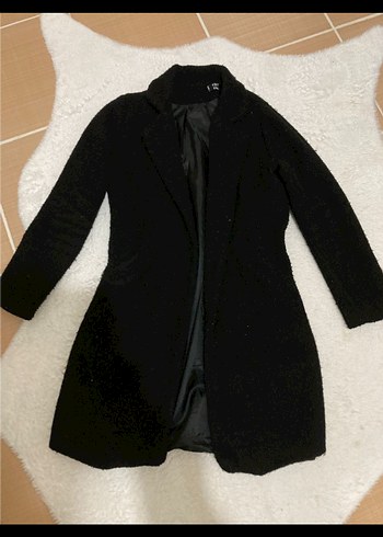 Siyah Kürk Detaylı Kadın Kışlık Ceket - Görsel 4