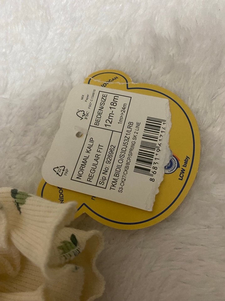 Kız Çocuk Fırfırlı Beyaz Nakışlı Elbise - Görsel 3