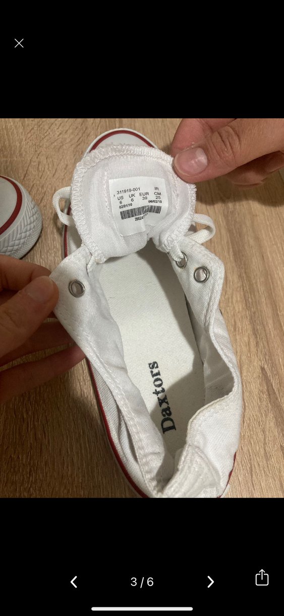 Kadın erkek Beyaz Minimalist Sneakers - Görsel 3