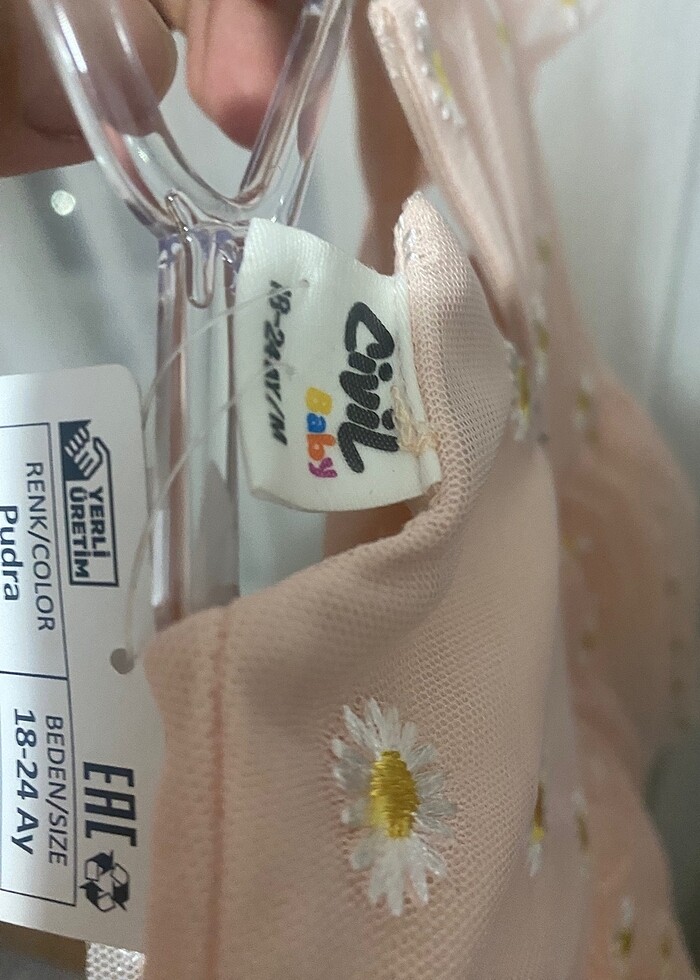 Kız bebek elbise - Görsel 2