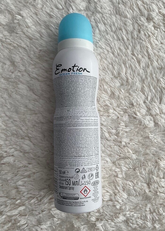 Emotion deodorant ocean fresh - Görsel 3