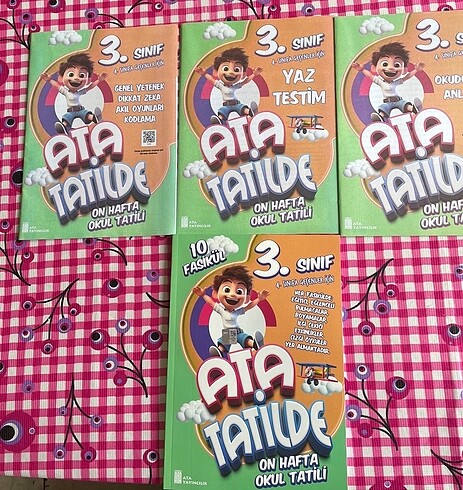 Ata tatilde tatil kitabı #atayayıncılık - Görsel 3