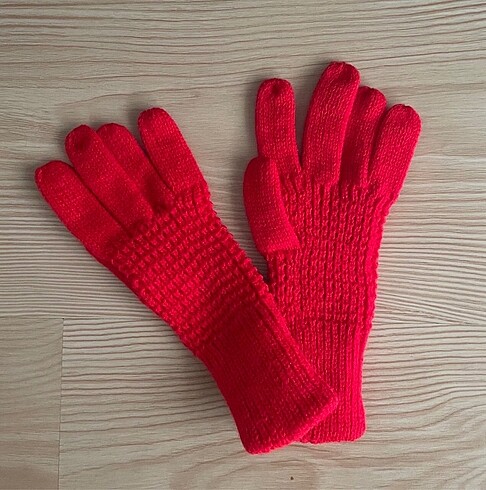 Çocuk triko eldiven - Görsel 2