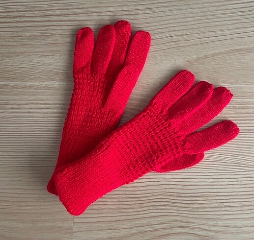 Çocuk triko eldiven - Görsel 3