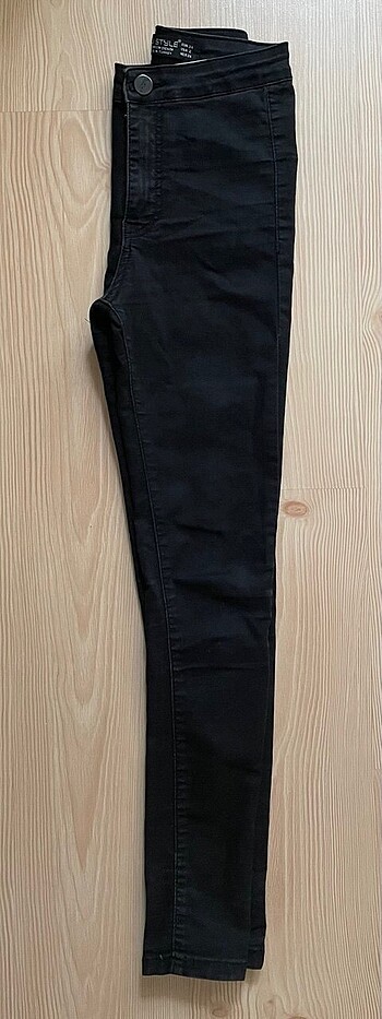 xs Beden Siyah skinny jean pantolon